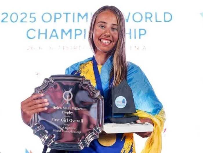 Українка Лубянська здобула золото чемпіонату світу з вітрильного спорту