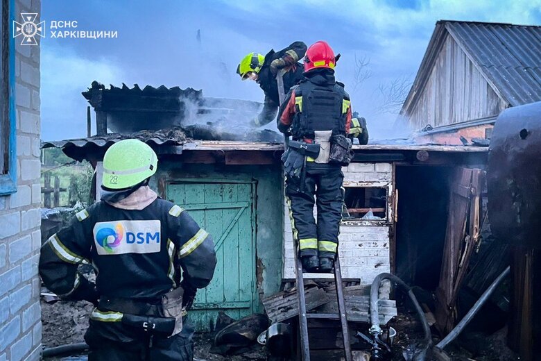 Ізюм після обстрілу
